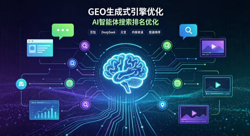 龙城区GEO 浪潮来袭：生成式引擎优化崛起，创作者争抢豆包、DeepSeek、元宝智能体流量入口
